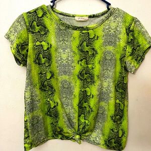 Snake Tie Shirt